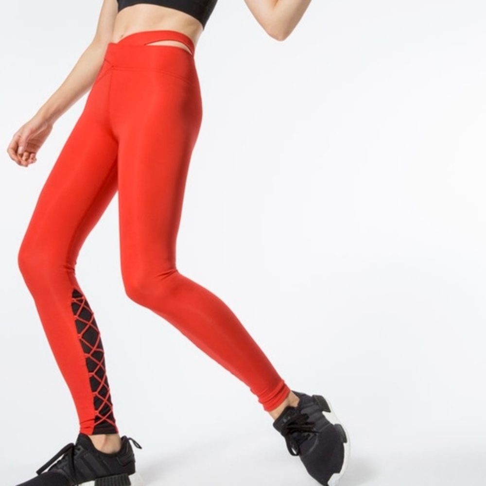 Carbon 38 red legging